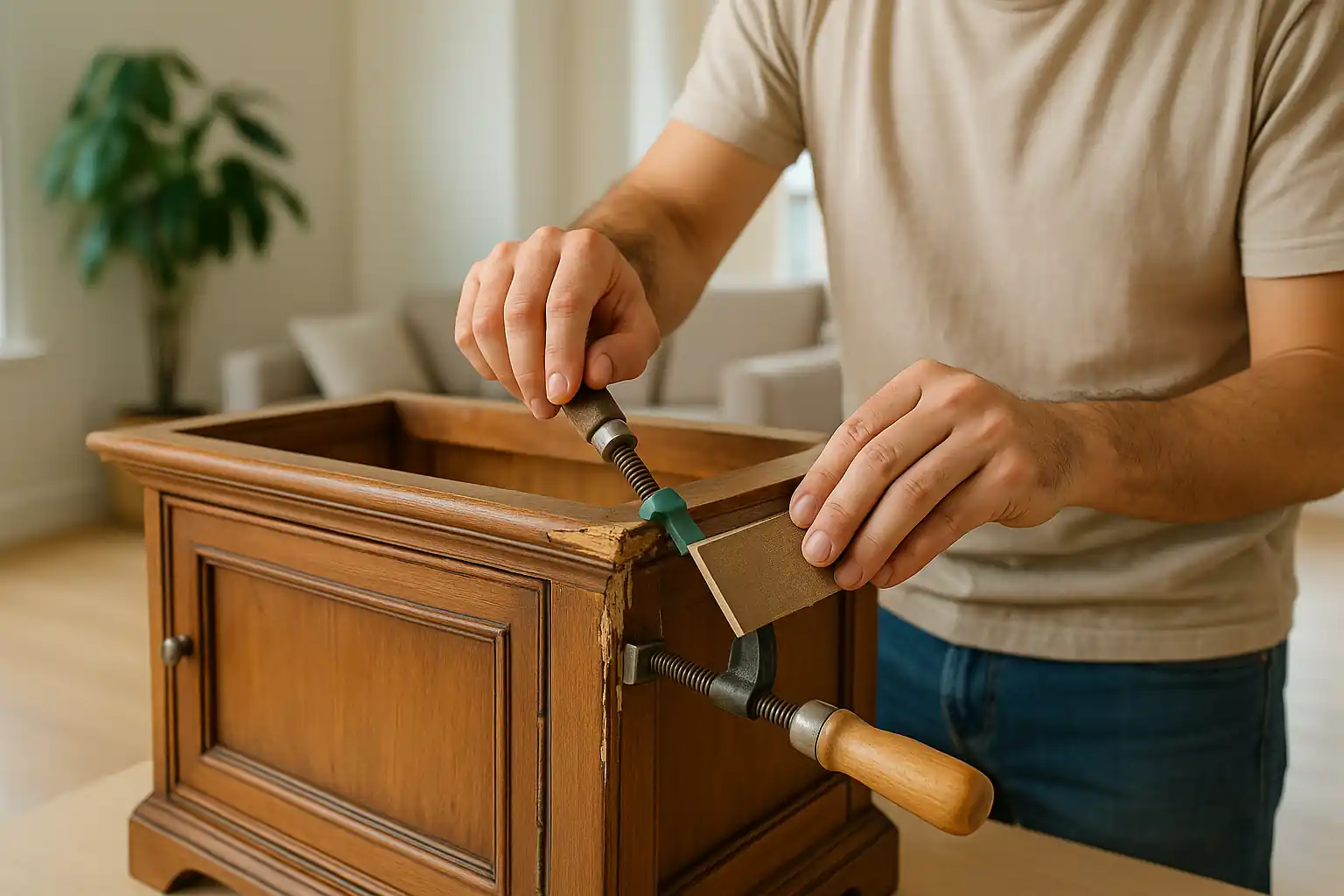 Reparaciones estructurales de muebles en Pozuelo