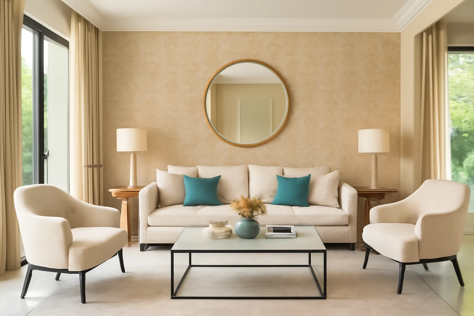 salon-exclusivo-interiorismo-lujo-pozuelo-papeles-pintados-premium