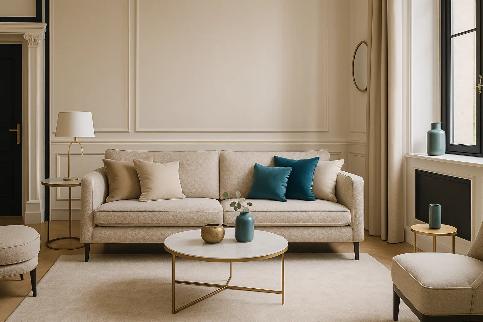 telas Casamance Madrid tapizado exclusivo salón lujo interiorismo premium